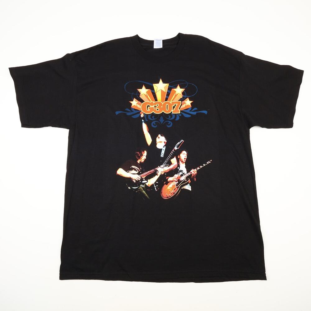 NEW G3 2007 Tour Concert T-Shirt Mens 2XL Petrucci Vai Satriani Guitar